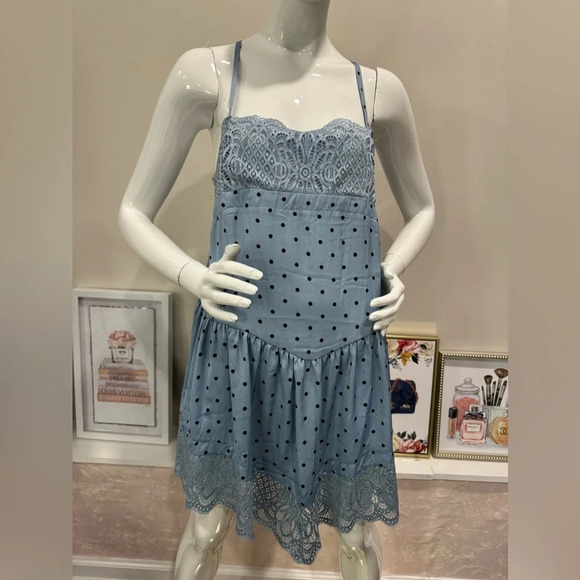 NWOT Free people city wanders trapeze slip size L - Picture 4 of 7